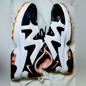Pink, Black and White Nike Air Sneakers